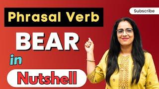 Mastering Bear Phrasal Verbs in just 2 Minutes with Rani Maam  English With Rani Maam