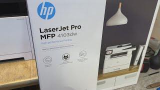 HP LaserJet Pro 4103dw  4103fdn Обзор. Отзывы. Картридж. Чип