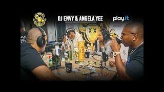 DRINK CHAMPS Episode 40 w DJ Envy & Angela Yee  Talk Breakfast Club Origins of N.O.R.E. + more