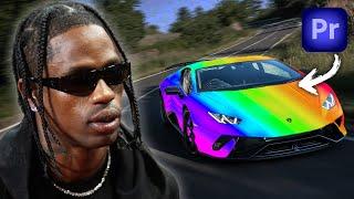 How To Make Travis Scott Rainbow Effect in Premiere Pro