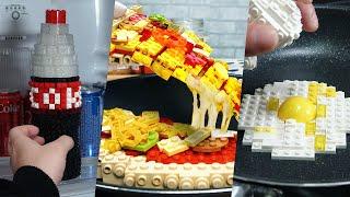 Lego In Real Life 5 Episodes - Chocolate Cake  Stop Motion Cooking ＆ ASMR