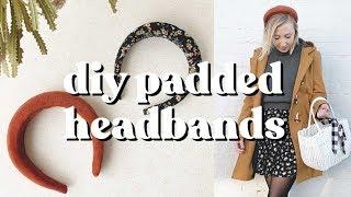 DIY Padded Headbands