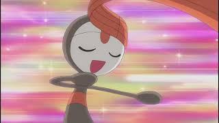 Meloetta Song and Transformation  pokemon best wishes