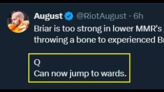 Briar Q can Jump to Wards now