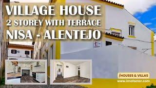  2 Storey Renovated Village House with Terrace  Alentejo - Portugal  €87000