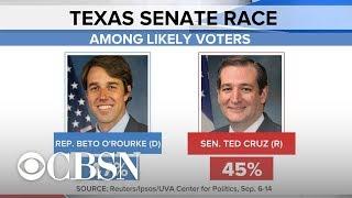 Can Beto ORourke upset Senator Ted Cruz in Texas?