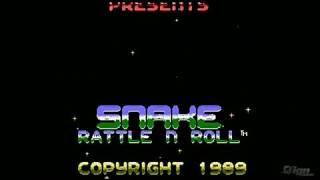Snake Rattle n Roll Retro Game Gameplay - Gameplay