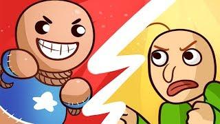 Kick The Buddy VS Baldi Basic - Cartoon Animation