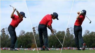 Charlie Woods Swing Sequence and Slowmotion