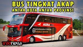 8 Bus Tingkat Antar Kota Antar Provinsi AKAP di Indonesia