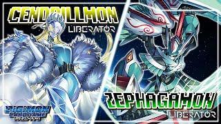 Digimon Card Game  Cendrillmon Yellow VS Zephagamon Green EX-07