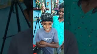 funny head massage spring