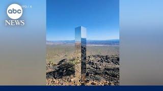 Mysterious monolith seen outside of Las Vegas