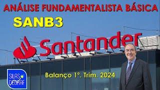 SANB3 - BANCO SANTANDER BRASIL SA. ANÁLISE FUNDAMENTALISA BÁSICA. PROF. SILAS DEGRAF