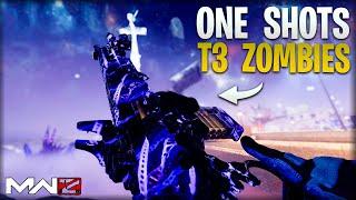 MW3 Zombies - USE THIS Gun To ONE-SHOT Tier 3 Zombies  Melts Bosses 