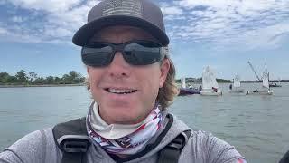 Green Fleet Opti Sailing Lessons from Coach Steve Hunt at the 2023 Opti National Championship