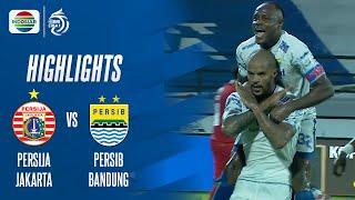 Highlights - Persija Jakarta VS Persib Bandung  BRI Liga 1