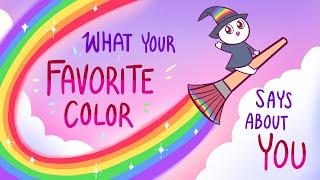 What Your Favorite Color Says About You ️