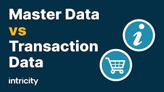 Master Data vs Transaction Data