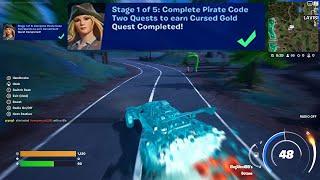How to EASILY Complete Pirate Code Two Quests to earn Cursed Gold in Fortnite locations Quest