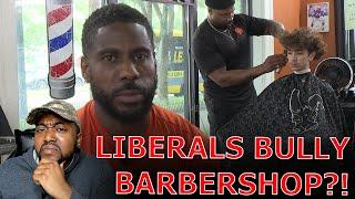 Black Barbershop Owner LASHES OUT After WOKE MOB BULLIES Him For Hosting Blacks For Trump Event