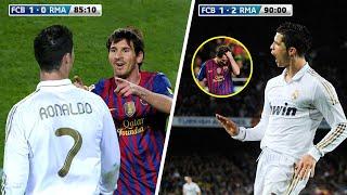 The Day Leo Messi Celebrated Too Early against Cristiano Ronaldo