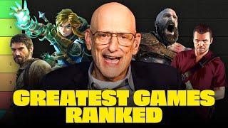 The Greatest Games of All Time RANKED