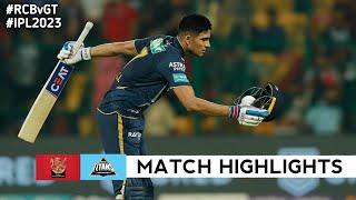 RCB vs GT 70th Match IPL 2023 Highlights  IPL Highlights 2023  RCB vs GT highlights today