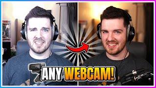 How To Make ANY Webcam Look Like A DSLR - Best Settings For OBS and Streaming