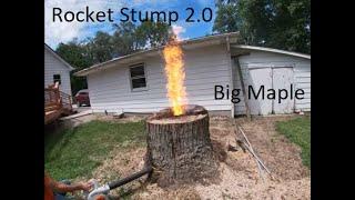 Rocket Stump 2.0 - Big Dry Maple Stump