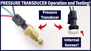 HVAC Pressure Transducer Operation and Testing