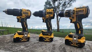 DeWalt Drill Battle DCD709 Vs DCD795 Vs DCD805