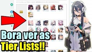 MELHORES PERSONAGENS? TIER LISTS CHINESA JAPONESA E GLOBAL - Goddess of Victory Nikke #7