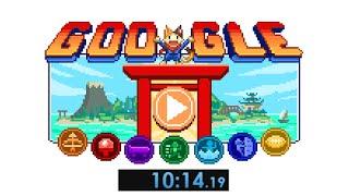 Google Doodle Champion Island Games Speedrun 1014