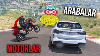 2023 Model Arabalar vs 2023 Model Motorlar Hedef Parkurunda - GTA 5