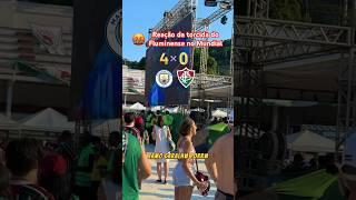 Reação da torcida do Fluminense no mundial #shorts #fluminense #city #mundial