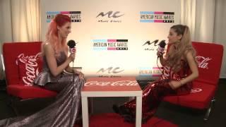 Ariana Grande Backstage Interview - AMAs 2013