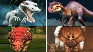 Ice Age 3 Dawn of the Dinosaurs - All Boss Fights + Ending
