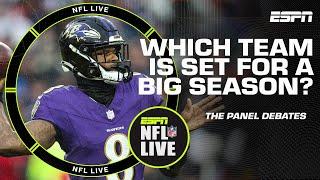 Which team who made big moves is POISED for a big 2024 season?  NFL Live