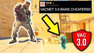 VACnet 3.0 ANTI-CHEAT STARTS BANNING CHEATERS - CS2 BEST MOMENTS