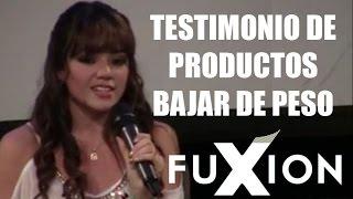 Testimonio Producto FuXion - Wendy Rengifo - Sistema Bajar de Peso