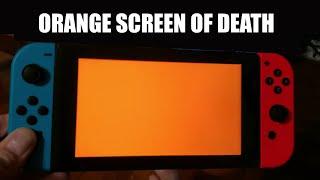 My Nintendo Switch Bricked.. Orange Screen