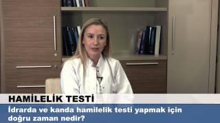 İdrarda ve kanda hamilelik testi yapmak için doğru zaman nedir?