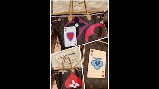 LOUIS VUITTON CRUISE 2021 LV GAME ON NEVERFULL MM TOTE BAG UNBOXING - M57452
