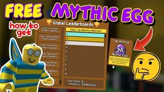 HOW TO GET A FREE MYTHIC EGG EVERYDAY