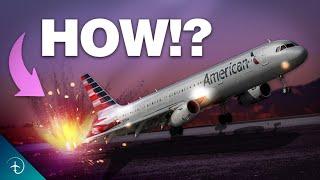 WHY did This Aircraft Suddenly ROLL OVER? American Airlines flight 300