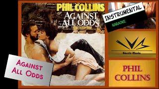Against All Odds - Phil Collins - Instrumental with lyrics  subtitles 1984