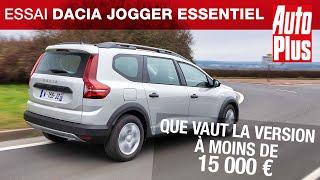 Essai Dacia Jogger Essentiel 2022  que vaut la version à moins de 15 000 € ?