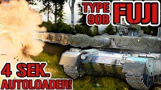 4 SEKUNDEN Autoloader zerlegt die Gegner - Type 90B Fuji  War Thunder