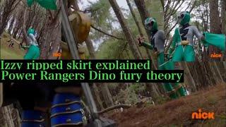 Why Izzy ripped her skirt Power Rangers Dino fury theory